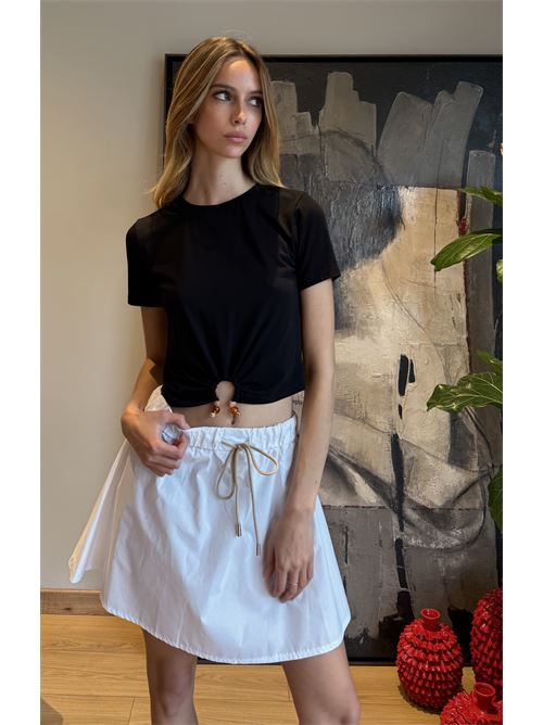 T-shirt con applicazione DIECI MINUTI | 116952